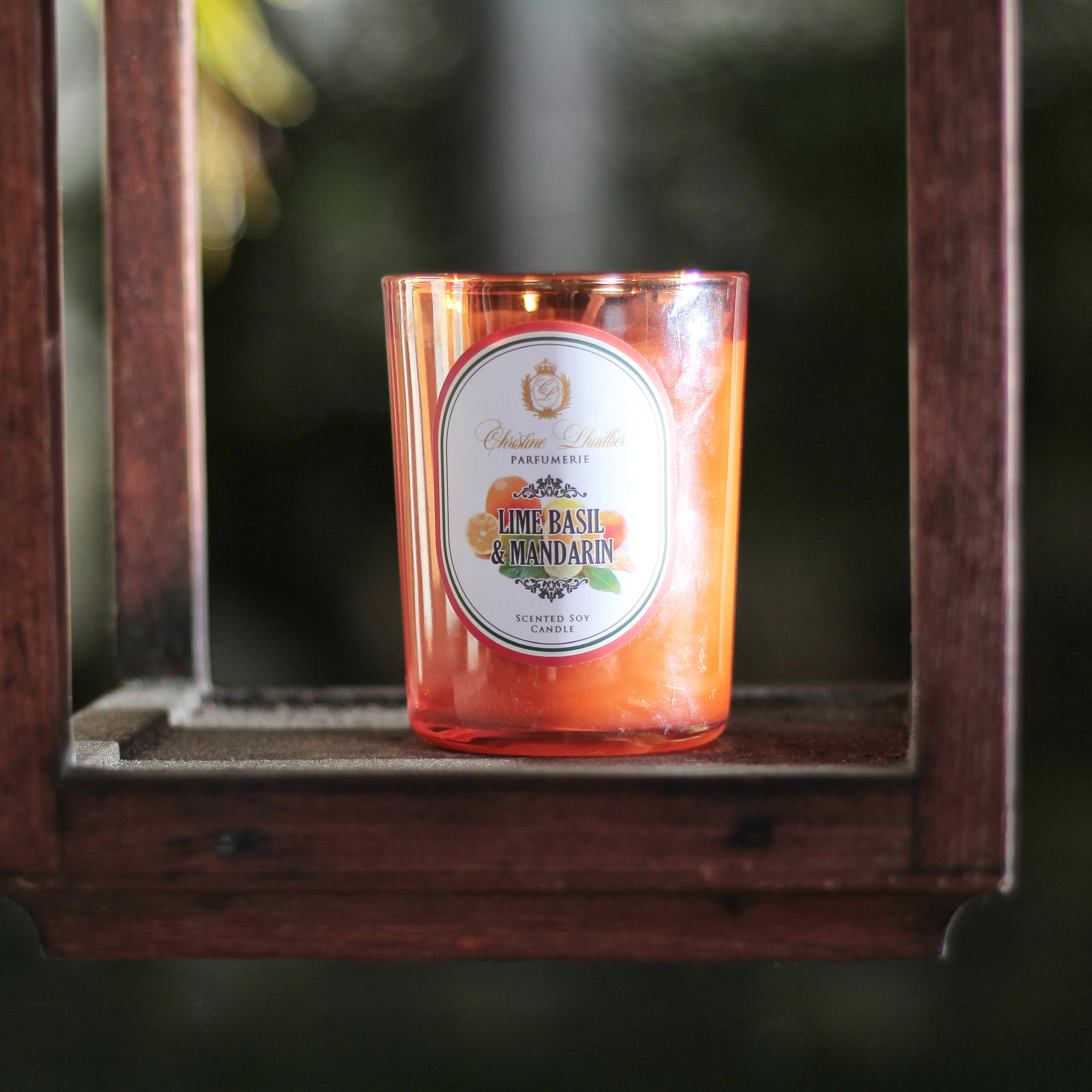 Scented Soy Candle Lime Basil & Mandarin